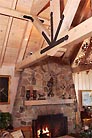 Tahoe House Fireplace