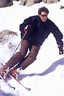 Skier Tahoe Powder